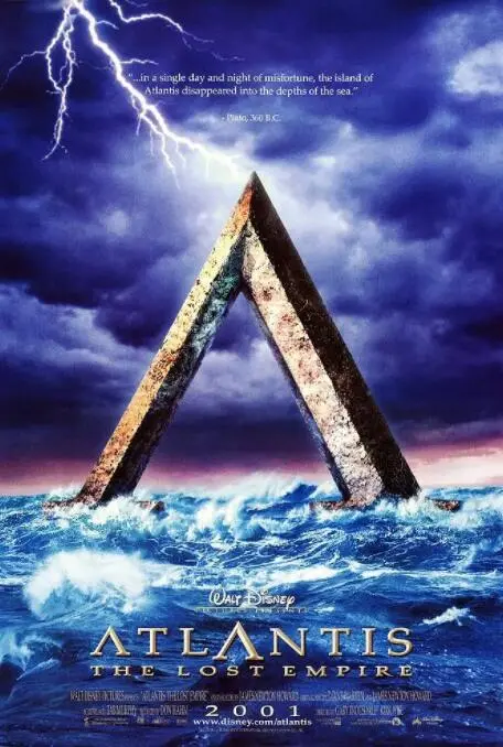 《亚特兰蒂斯：失落的帝国》：迪士尼另类探险史诗，深海奇幻与文化碰撞的视觉盛宴，找寻内心真正的宝藏！